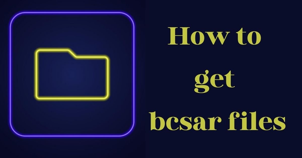 how to get bcsar files