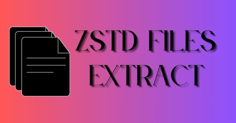 zstd files extract