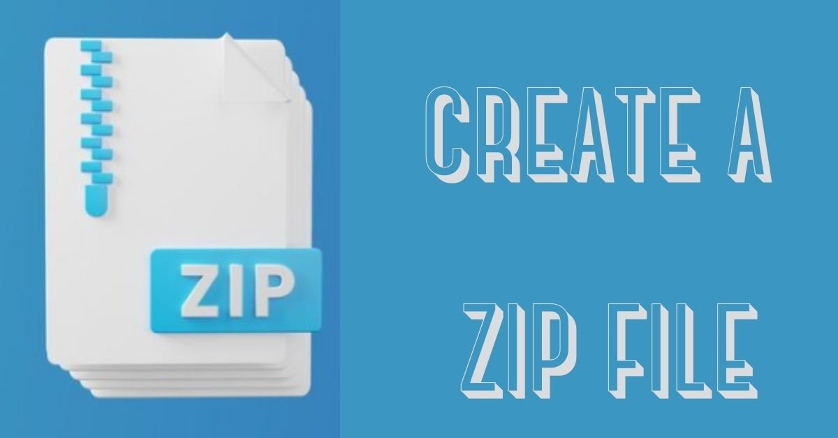 create a zip file