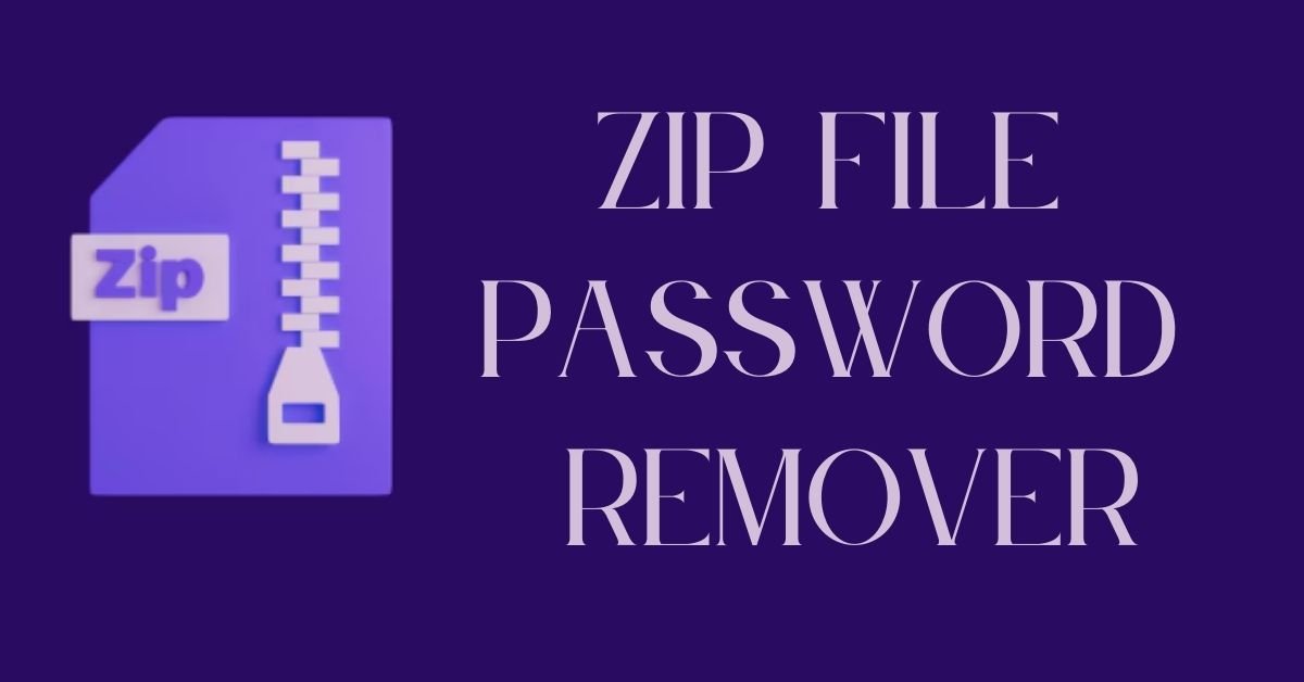 zip file password remover