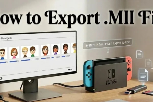 How to Export .MII File