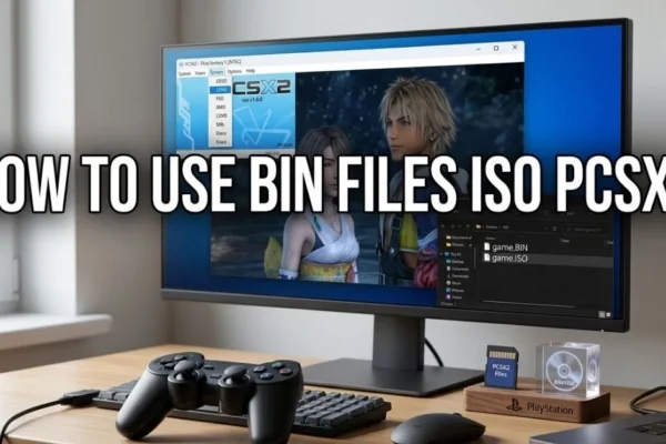 How to Use BIN Files ISO with PCSX2