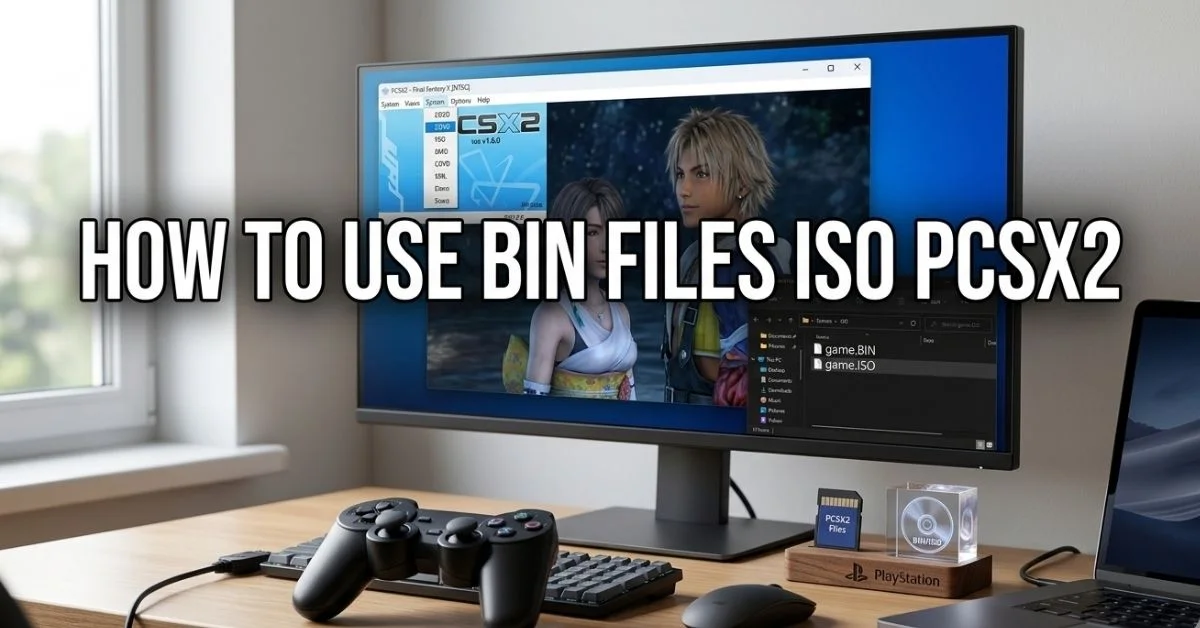 How to Use BIN Files ISO with PCSX2